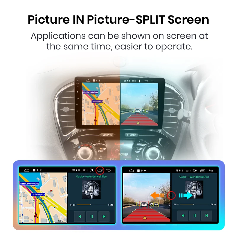 Автомагнитола AWESAFE PX9 мультимедийный видеоплеер с GPS навигацией DVD Android 10 для Nissan