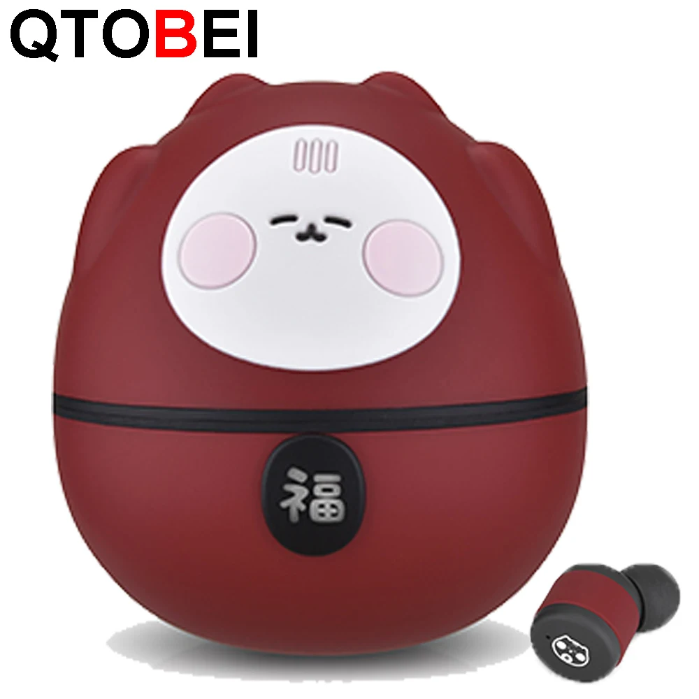 

Cute Cartoon TWS 5.0 Wireless Headphones Bluetooth 3D Stereo Wireless Earphone With Microphone For iphone Fit All Smart Phone