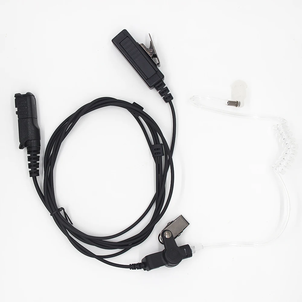 Двусторонняя радиостанция Walkie-Talkie Earhook подходит для Motorola DP2400 XiR P6620 MTP3250 MTP3200