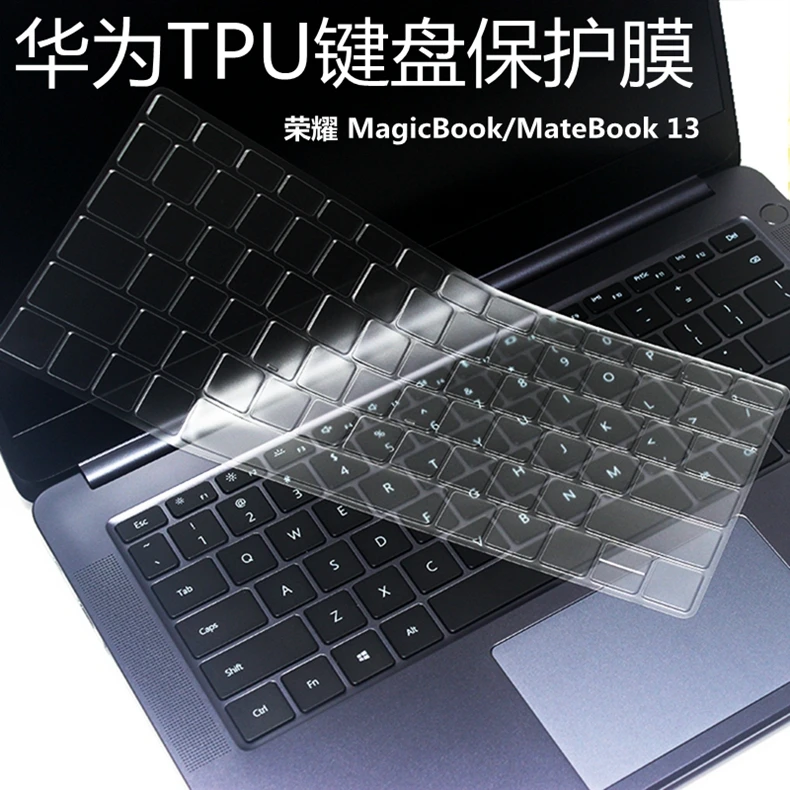 Keyboard Cover TPU Laptop Protector Skin For HuaWei Matebook X D E X Pro Magickbook 13 14 series 12 13 15 13.3 13.9 15.6 inch
