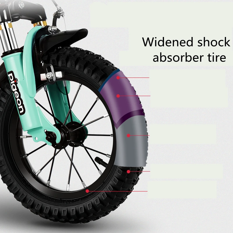 Детский складной велосипед для детей от 2 до 6 лет Для мальчиков и девочек Детские