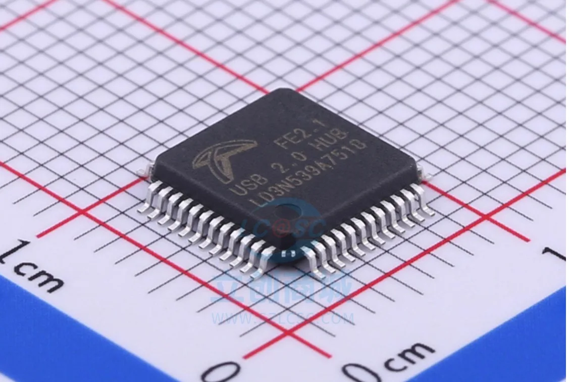 

Бесплатная доставка, концентратор FE2.1 USB 2,0 FE2.1 QFP48, 10 шт.