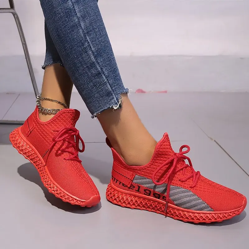 

2021 Sneakers Women Breathable Mesh Casual Shoes Female Fashion Sneakers Platform Women Vulcanize Shoes Chaussures Femme