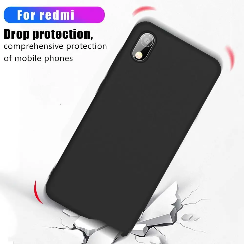 Чехол для Xiaomi Redmi Note 9 10 Pro Max 9S мягкий ТПУ тонкий противоударный матовый чехол Note10