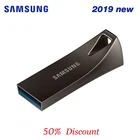 USB флеш-накопитель SAMSUNG BAR Plus, металлический флеш-накопитель на 64 ГБ, 32 ГБ, 256 ГБ, 128 ГБ, мини-флешка USB 3,1