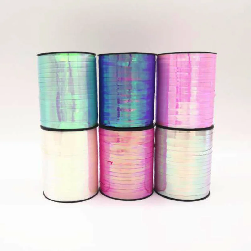 Лента лазер Ynaayu атласная декоративная лента для воздушных шаров подарочных