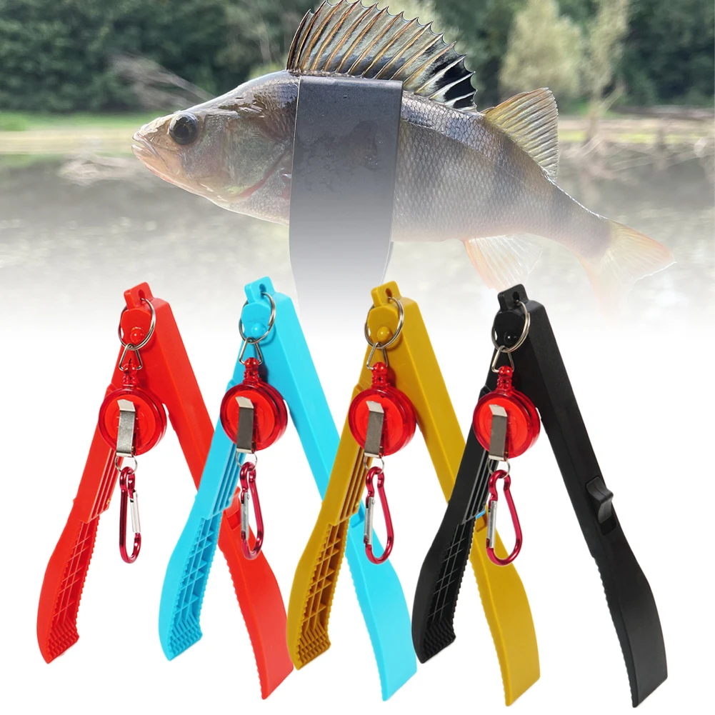 

New Fishing Pliers Gripper Fishing Tools Non-slip Fish Body Clip Catcher with Lock Fishing Gear Supplies Fishing Accessories