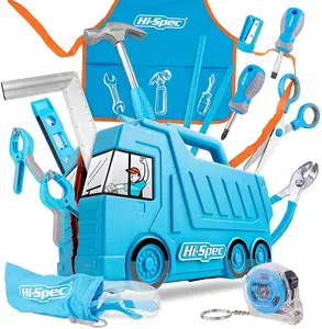 Hi-Spec My First Tool Set, набор инструментов для детей, маленький размер, сделай сам, Набор игрушечных инструментов подарок, инструменты для детей, мальчиков, девочек