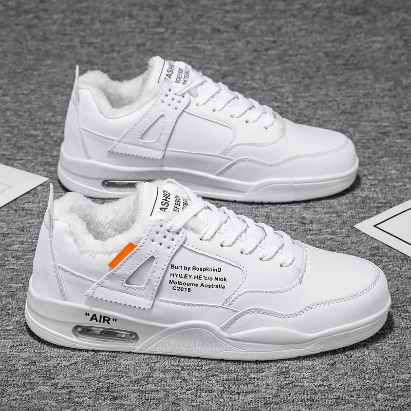 

Осенне-зимняя Уличная обувь с бархатной подушкой, повседневная мужская обувь с низким верхом, мужская повседневная обувь, спортивная обувь