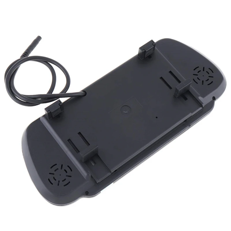 YuanTing 7-дюймовый ЖК TFT монитор зеркала заднего вида с поддержкой сенсорной кнопки