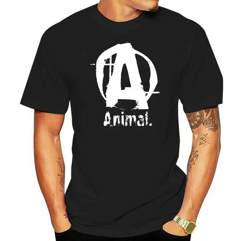 

Black T-shirt Animal Universal Nutrition Iconic Mens Grey Tee S to 3XL