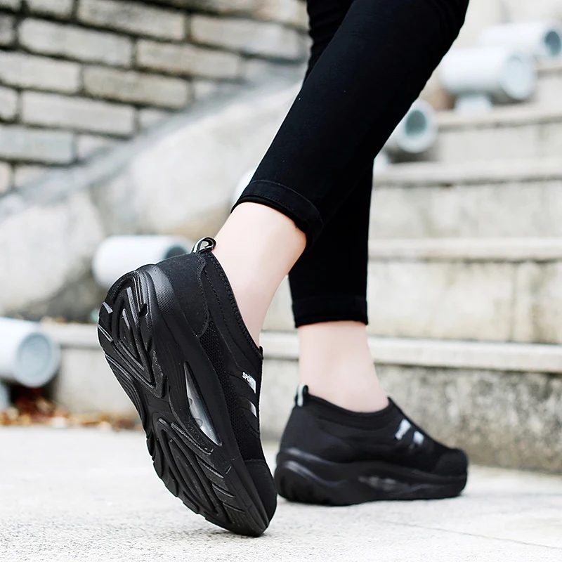 2019 весна женская обувь на резиновой подошве в повседневном стиле светильник