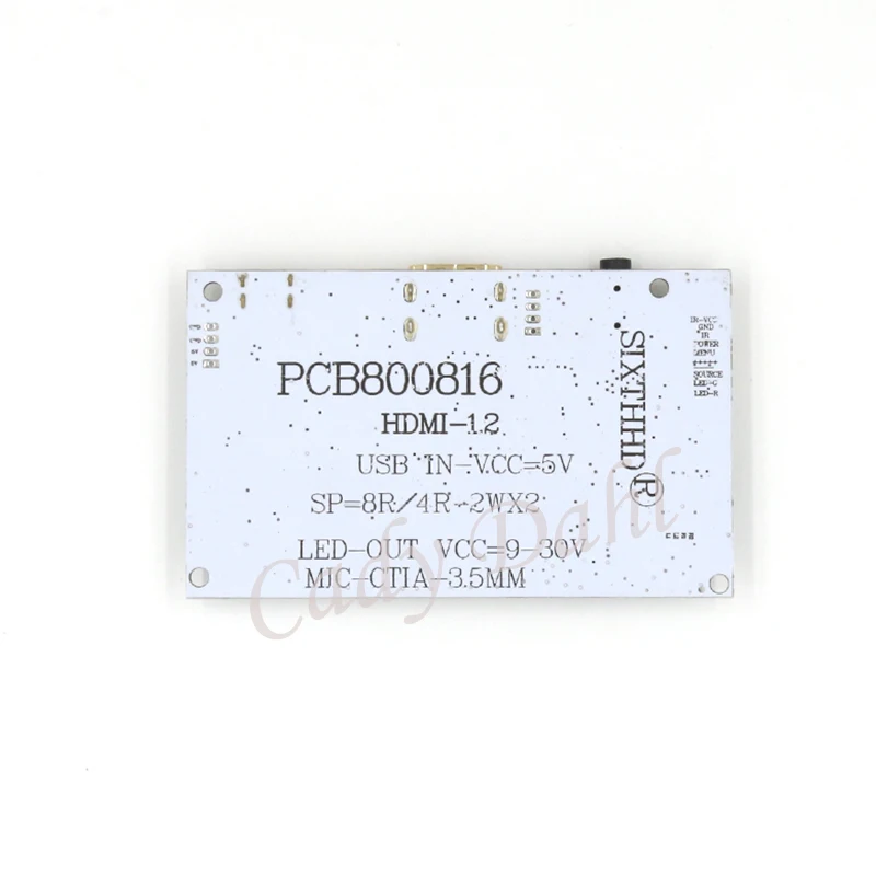 Плата драйвера контроллера ЖК-дисплея HDMI для Raspberry Pi 3 4 &quotAT043TN24 480X272 40-контактный