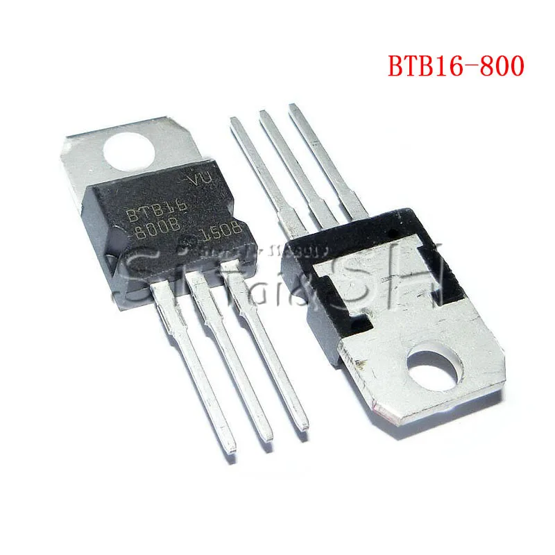 10 шт. BTB16-800B BTB16-800 BTB016 симисторов 16 ампер 800 Вольт-220 новый оригинальный |