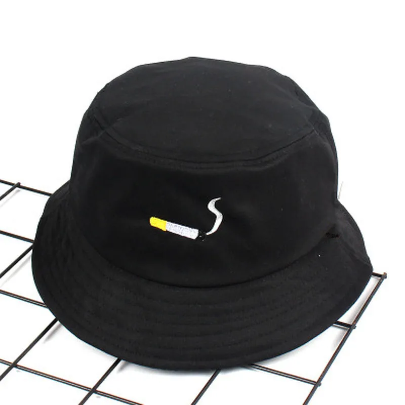 Панама с вышивкой для мужчин и женщин шляпа в стиле хип-хоп взрослых летняя шапка