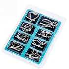 2021 китайское решение девять кольцевых пряжек Обучающие игрушки металлический пазл разблокировка кольцо Пряжка железная ссылка разблокировка Блокировка игровые наборы