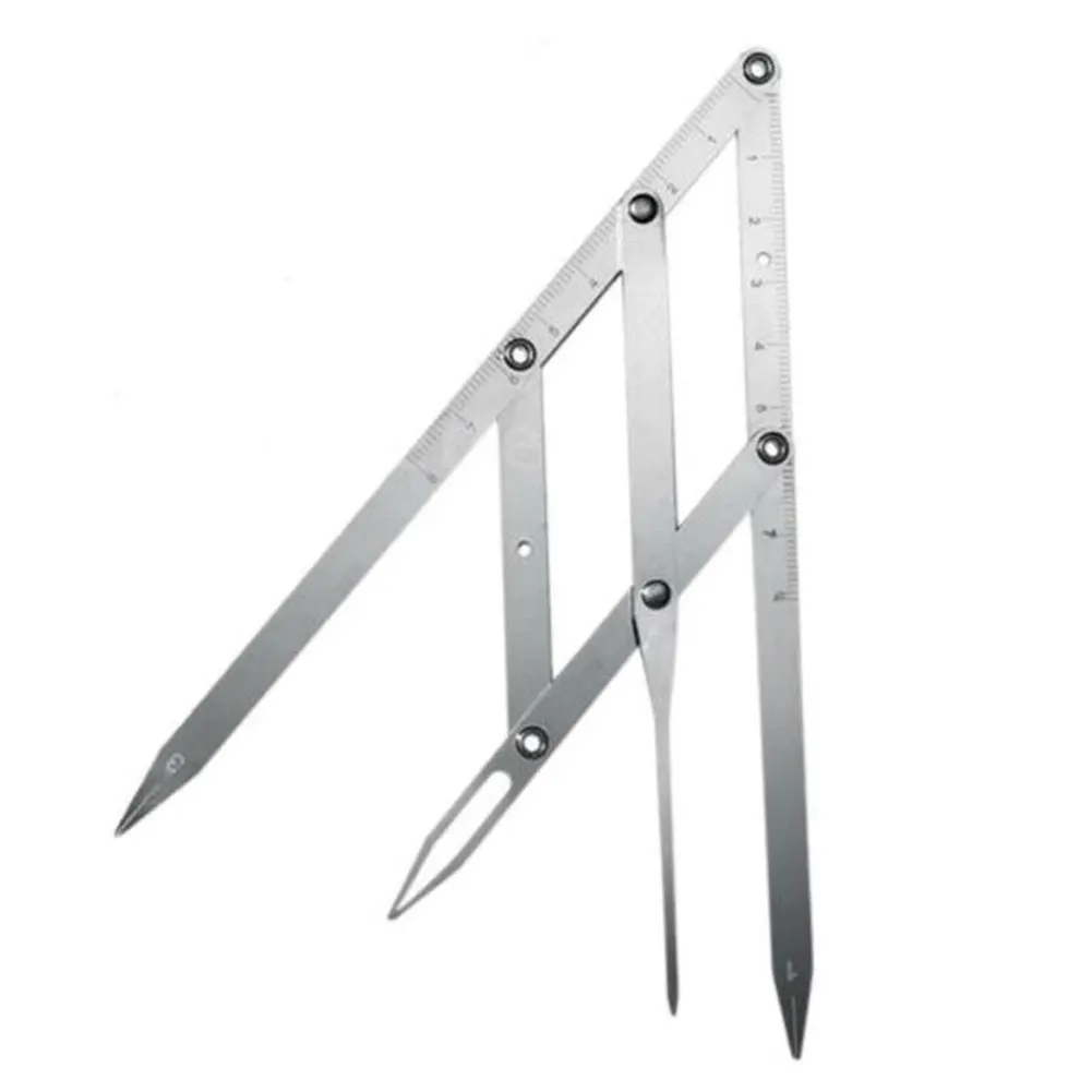 Инструмент для макияжа штангенциркуль трафарет многоразовые бровей линейка