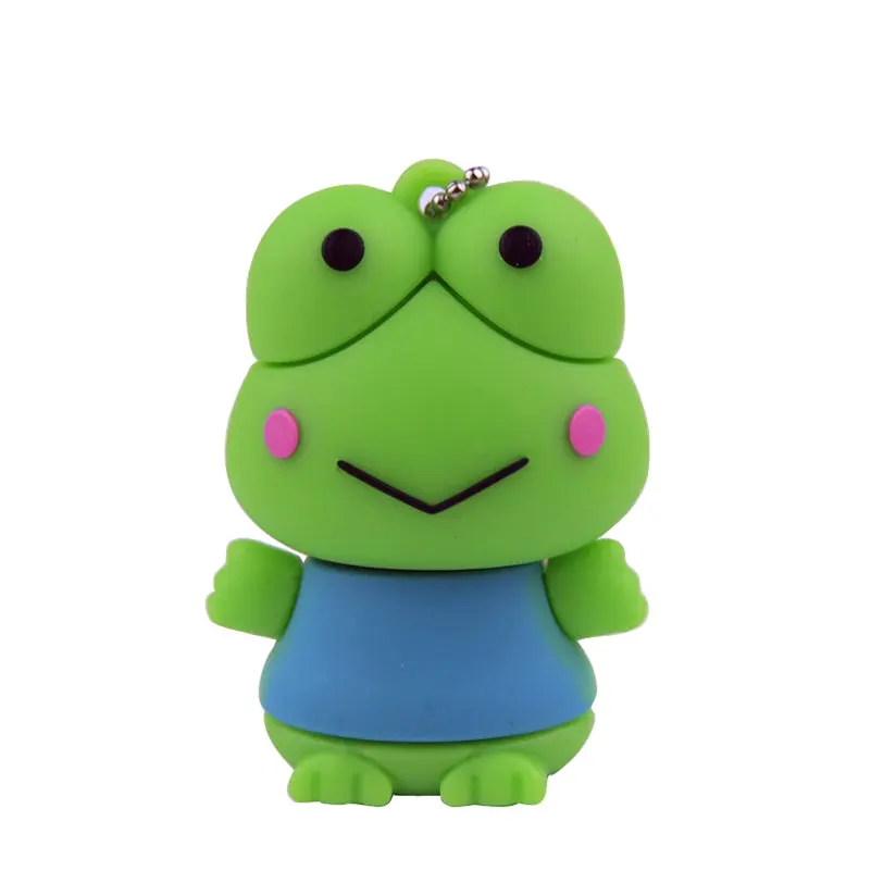 Cartoon usb flash drive gifts Frog animal cartoon pen 128mb 4gb 8gb 16gb 32gb 64gb pendrive memory stick u disk | Компьютеры и офис