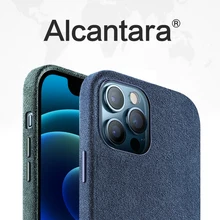 SanCore ALCANTARA Case For iPhone12 12Pro 12ProMax 12Mini Case  iPhone11 11Pro 11Promax  Cover Case All-inclusive mobile Phone