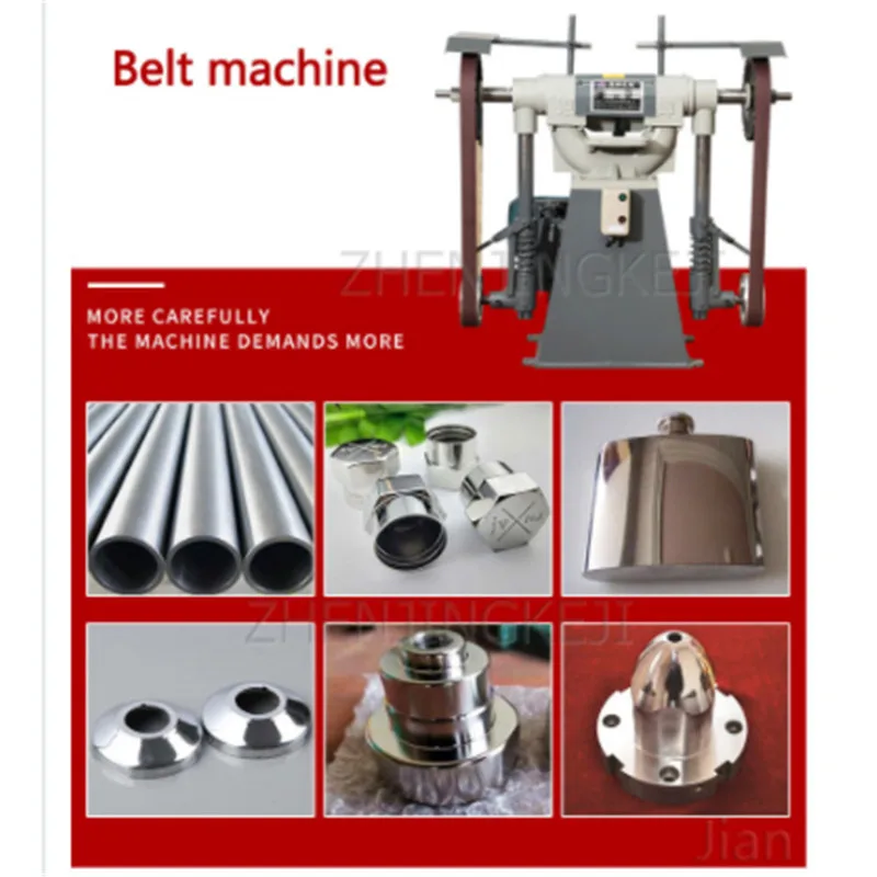 

Small Multifunctional Belt Grinder Vertical Horizontal Sander Stainless Steel Belt Machine Hardware grinding polishing Tools