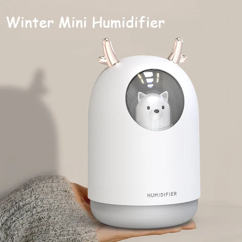 300 мл мини медведь увлажнитель воздуха USB Ароматерапия Арома диффузор для эфирных