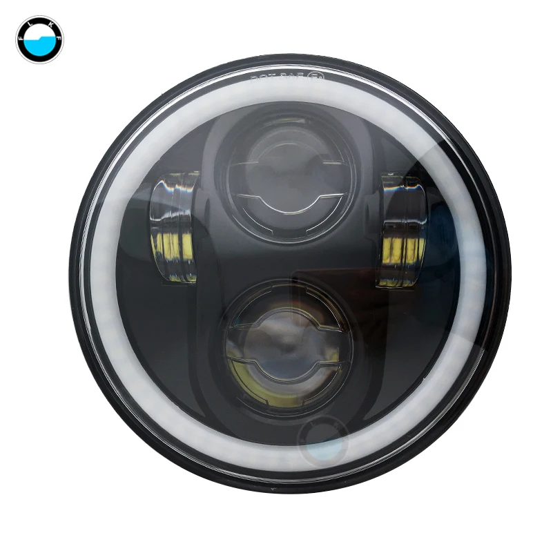 Светодиодные фары для мотоцикла 5 75 дюйма 3/4 с глазом ангела Sportster 883 XL883 FXCW/C FXS FXSB.| |