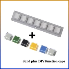 Programmable Keyboard New USB Macro Programming Mechanical Keyboard 7Keys Custimize DIY  For Game Drawing