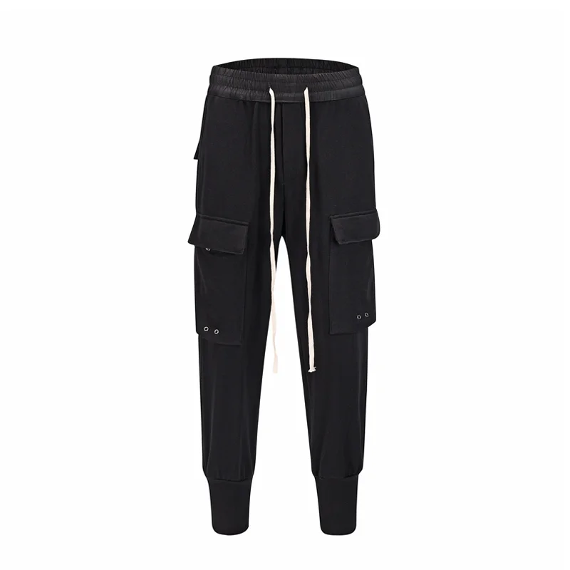 HEYGUYS 2019 new pants men sweatpants Trousers Fashion Fitted Bottoms street wear hip hop joggers |