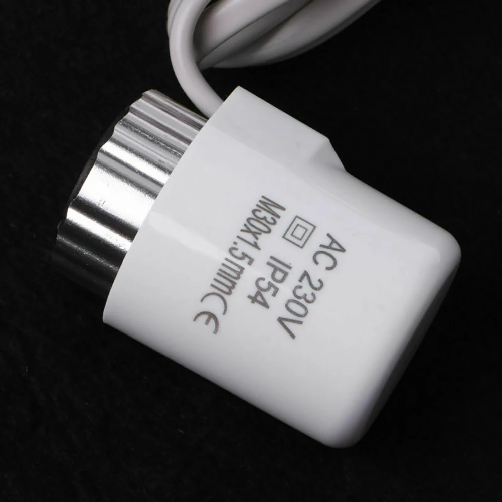 

230V 2W Manifold Normally Open Close PC Thermostat Practical Temperature Control Electric Thermal Actuator Radiator Home