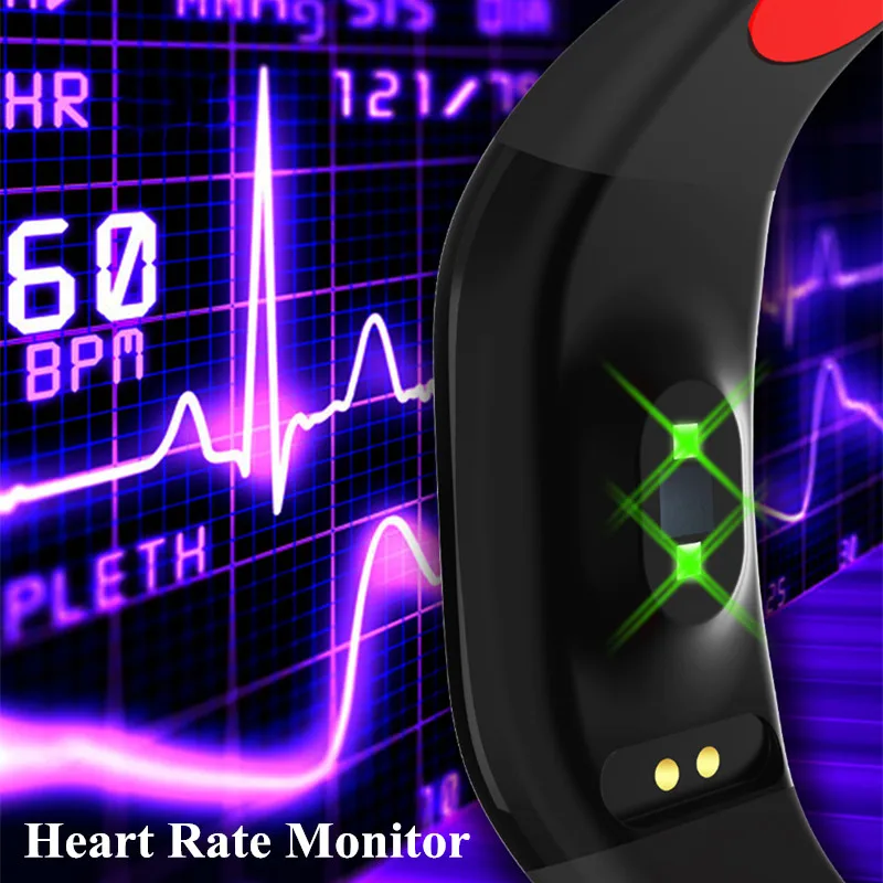 

GPS Activity Tracker Smart Bracelet F21 Big Screen Blood Pressure Heart Rate Monitor Fitness Tracker Waterproof Smart Band