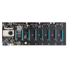 BTC-S37 Pro Mining Motherboard 8 PCIE 16X Graph Card SODIMM DDR3 SATA3.0 Support VGA and HDMI-Compatible for BTC Miner Machine