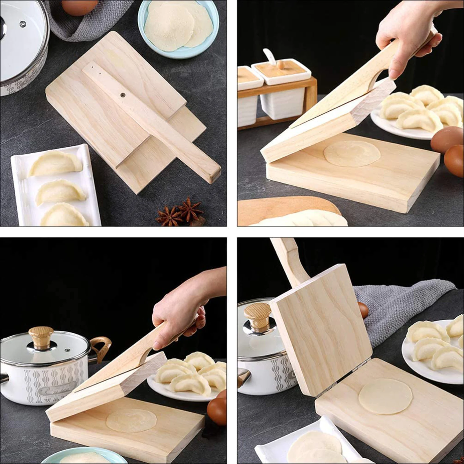 wood tortilla press dumpling skin maker presser chapati roti taco corn maker pressing tools for kitchen gadget favorable free global shipping