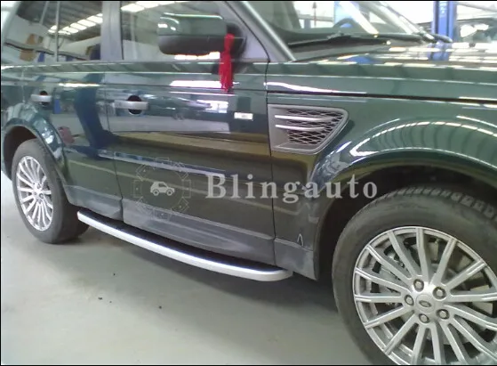 Беговая доска подходит для Land-Rover Range Rover sport 2006-2013 алюминиевая боковая Nerf шаг бар автомобиля педаль протектор