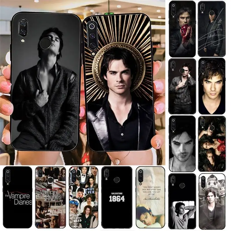 Вампира Дневники Йен Сомерхолдер Чехол для телефона чехол-накладка Redmi note 8Pro 8T 9