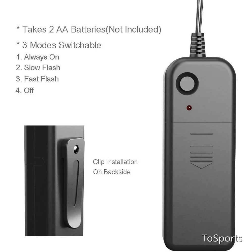 2 в 1 для наушников светильник Водонепроницаемый шлем отражатель мотоцикла лампы