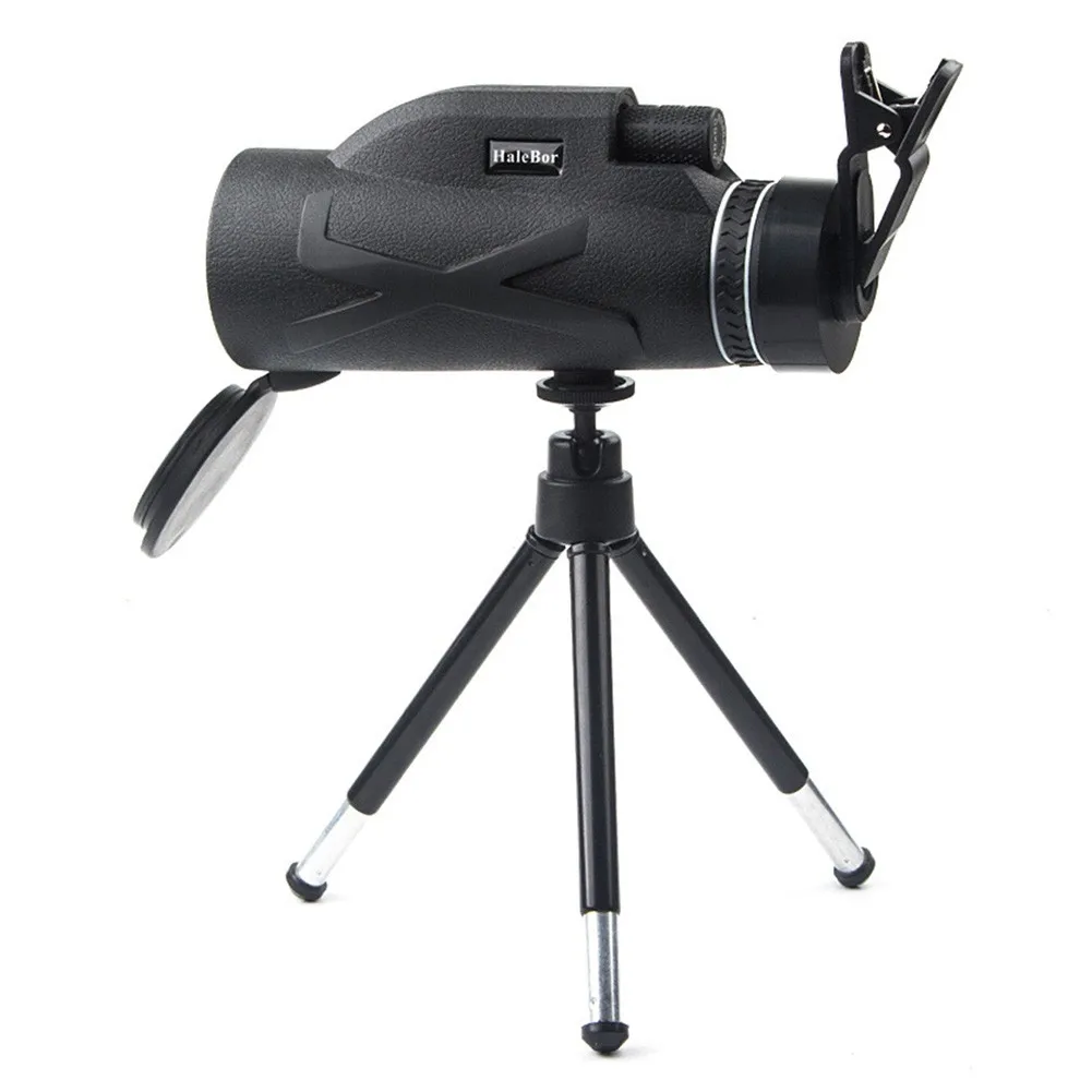 

80X100 HD Zoom Monocular Telescope Portable Outdoor Camping Telescope Phone Camera Starscope Hiking Hunting Tripod
