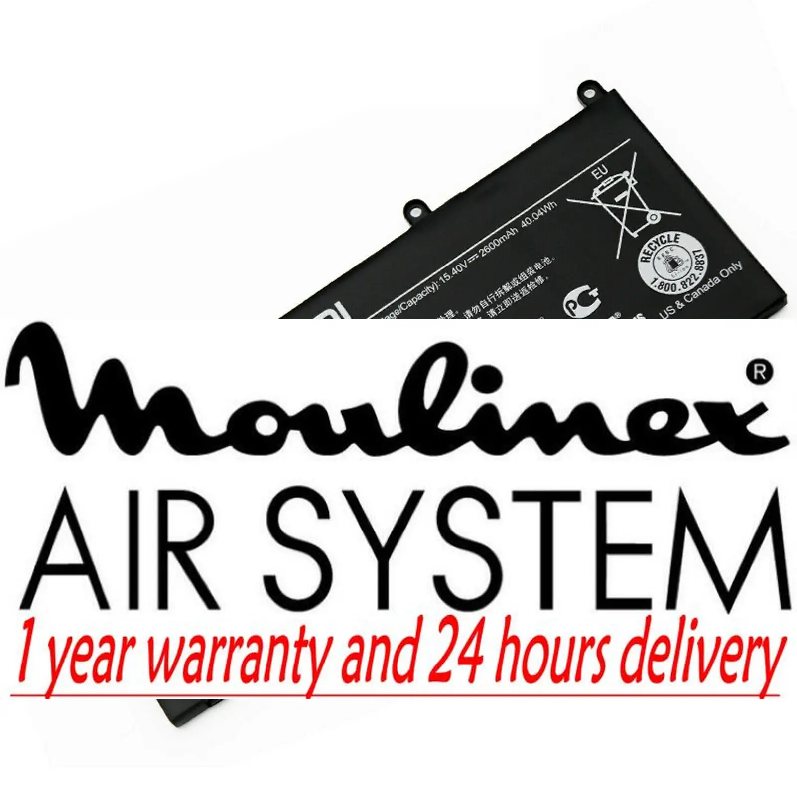 

Новый оригинальный аккумулятор N15B01W для Xiaomi Mi Ruby 15,6 дюйма Ti TM1703 TM1802 TM1709