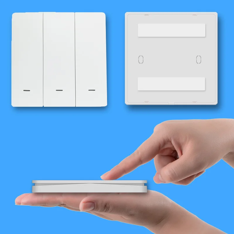 Беспроводной переключатель аккумулятора ZigBee 3 0 подключение tuya Hub шлюз для