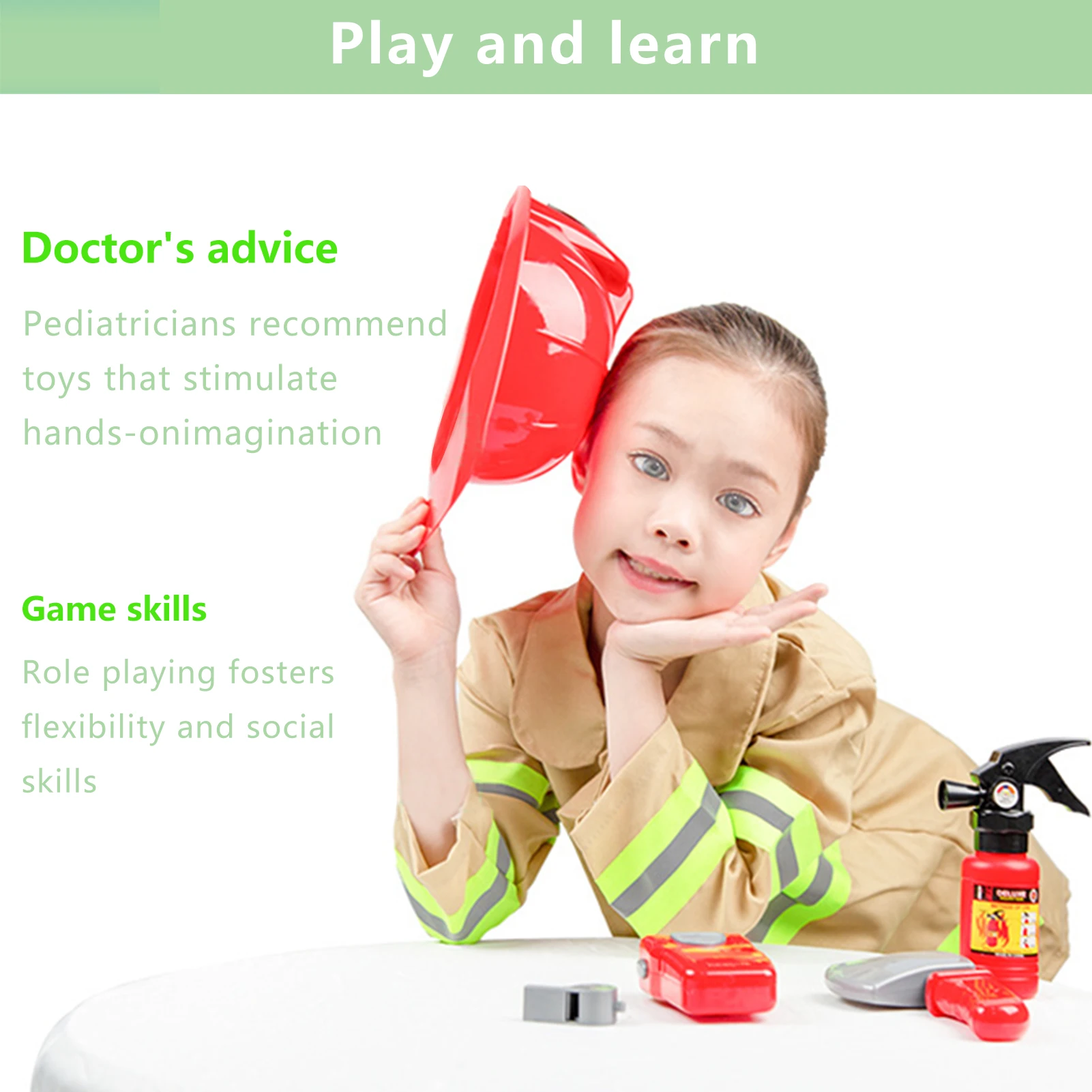 

Children Firefighter Role Play Fireman Sam Costume For Kids Boys Girls Firefighter Cosplay Uniform Role-play Suit For Children