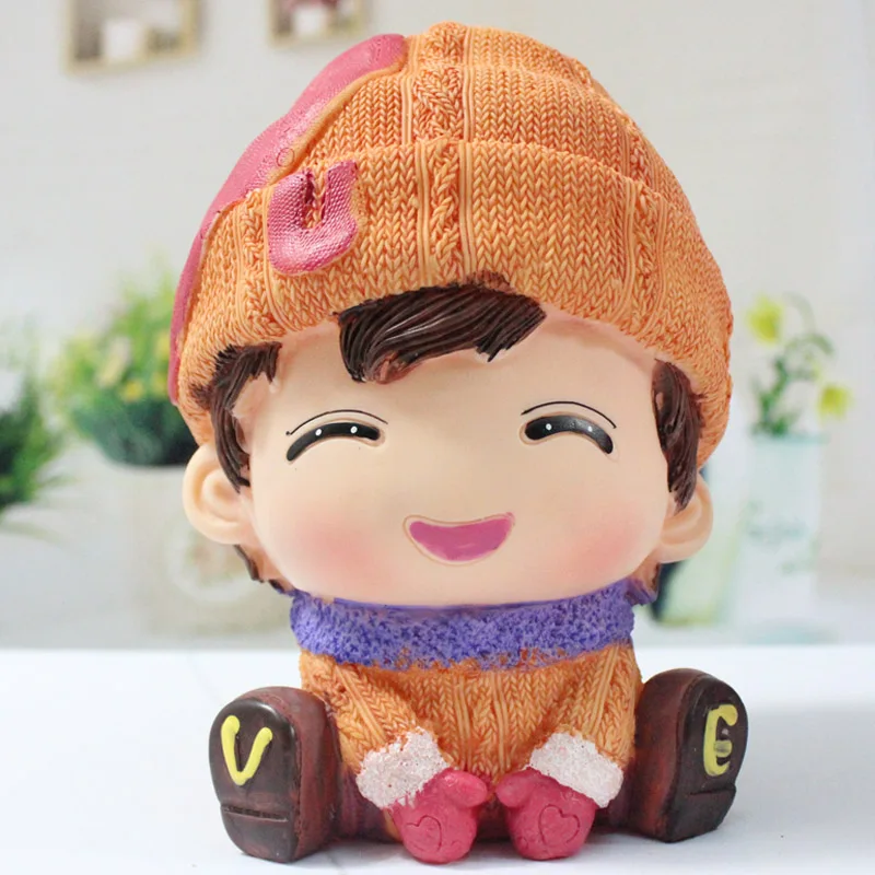

Creative Cute Money Box Piggy Bank Home Funny Coin Bank Money Box Safe Coin Jar Saving Box Gift Salvadanaio Money Boxes BI50MB