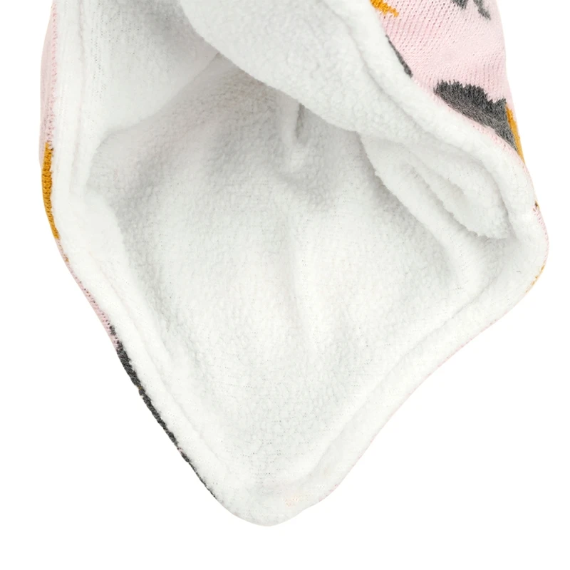 

Toddler Baby Winter Warm Fleece Scarf Hat Set Baby Kids Knit Scarf Hat for Infant