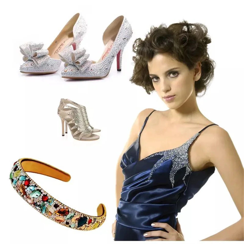 Стекло AAAA SS12 лучшего качества стразы горячей фиксации более блестящие яркие