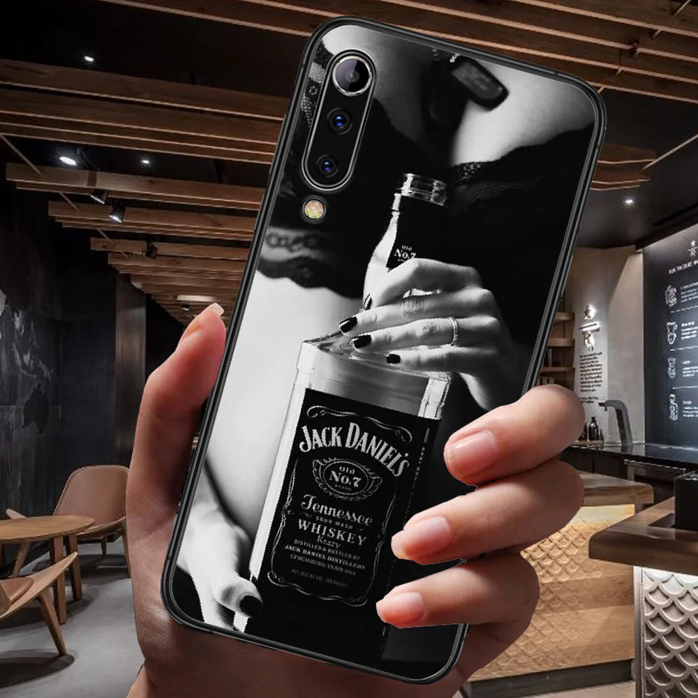 

Whisky Brand Phone Case For Xiaomi Mi Note 10 A3 9 MAX 3 A2 8 9 Lite Pro Ultra black Waterproof 3D Prime Luxury Etui Tpu Shell