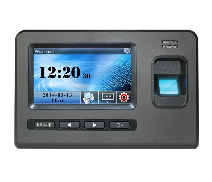 

4.3inch Touch Screen Biometric Fingerprint Device Password Login Time Clock Attendance Machine