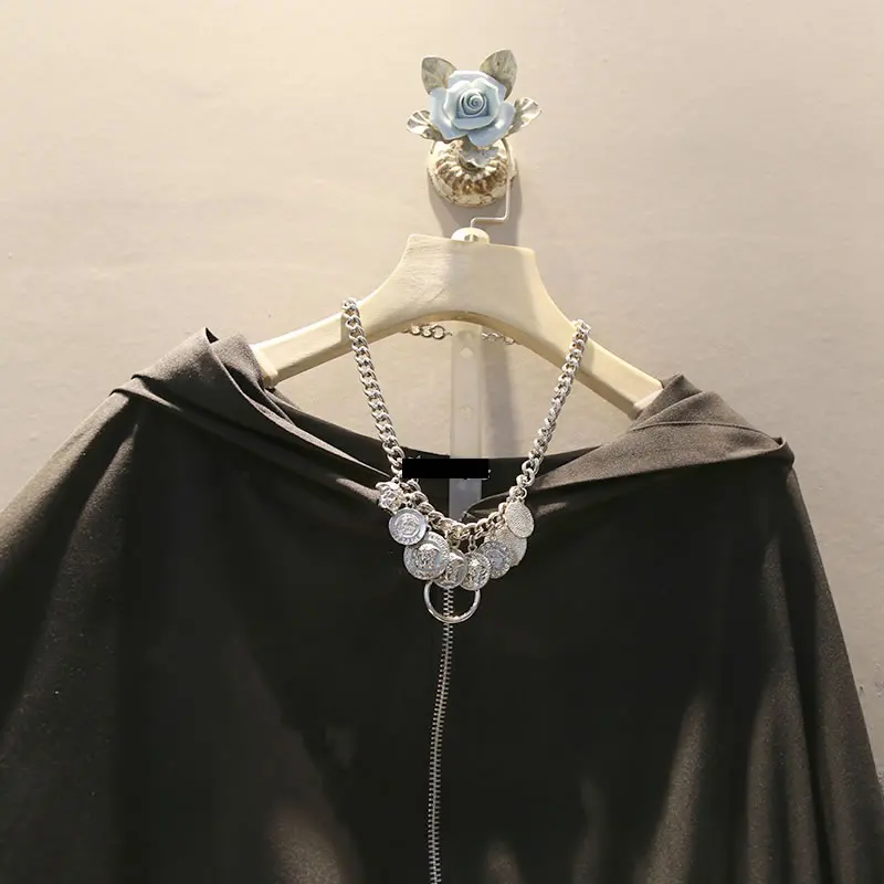 XITAO леопардовое платье с подолом женский модный пуловер Плиссированное