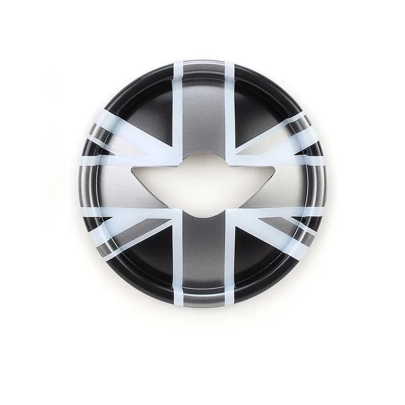 Наклейка ABS Юнион Джек центр рулевого колеса декоративная наклейка для BMW MINI Cooper