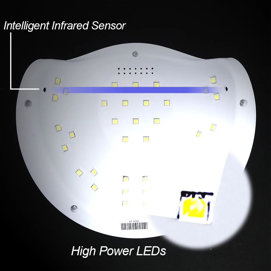 72 Вт лампа для ногтей 36LED быстрое высыхание профессиональное оборудование