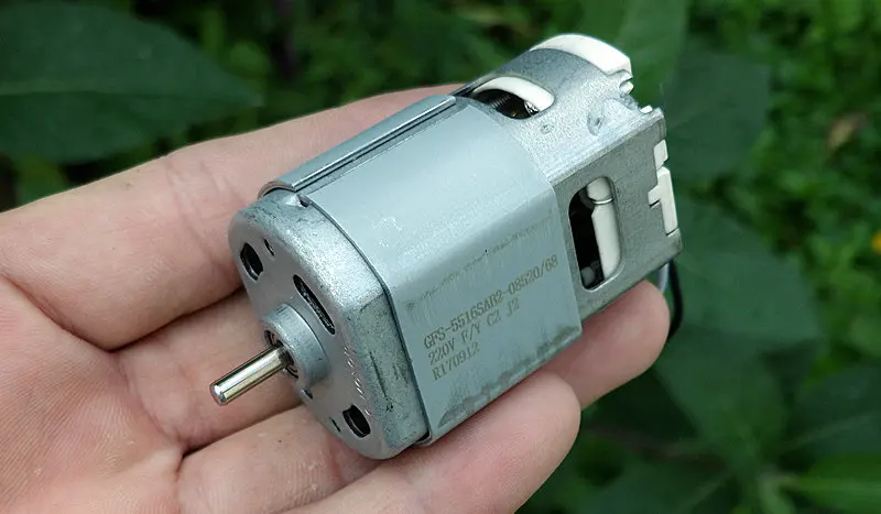 DC220V 12500 об/мин миниатюрный DC Постоянный магнит двигатель 12 полюсный ротор
