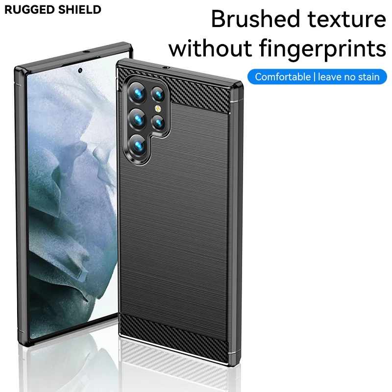 For Samsung Galaxy S22 Ultra Case Soft Silicone Cover for Samsung S22 Ultra Case Rubber Silm Matte Cover Galaxy S22 Ultra Case