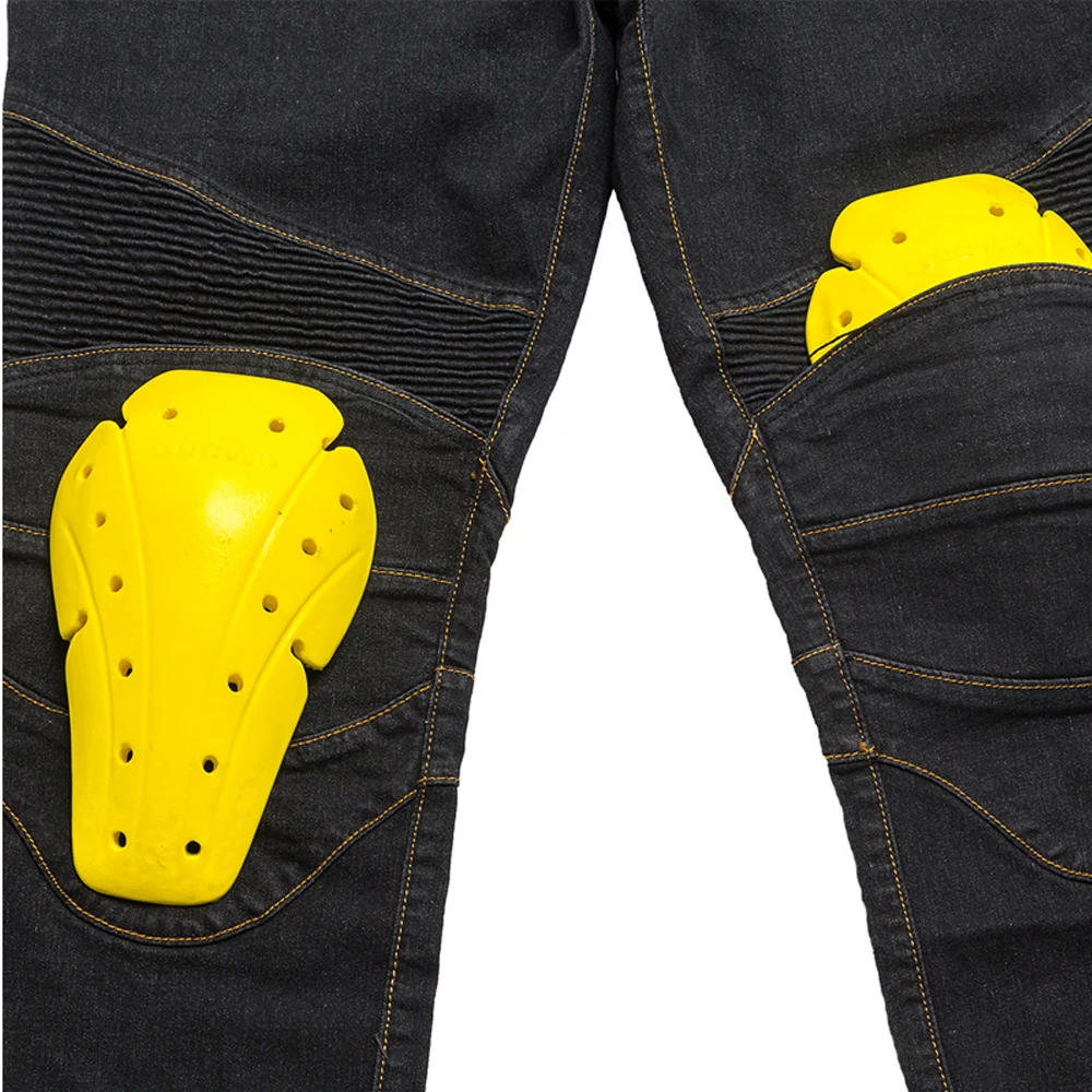 Ветрозащитные внедорожные джинсы для мотогонок байкерские штаны мужчин